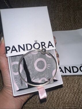 Pandora Silver Bangle Bracelet
